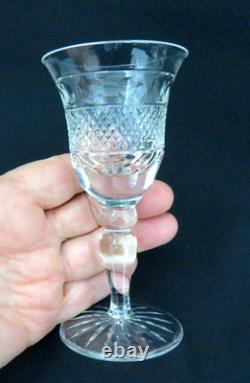 Set of 4 Grasmere by CUMBRIA Crystal, England 5 Sherry / Liquor Goblets