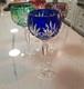 Set of 4 Multicolor VTG'Ajka' Hungarian Wine Glasses Round