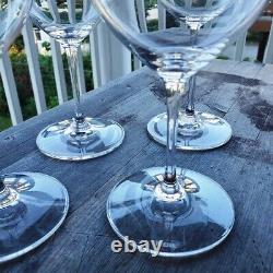 Set of 4 Vintage Riedel Cabernet Glasses Tyrol Crystal Austria New Old Stock