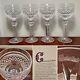 Set of 4 Vintage WATERFORD CRYSTAL Castletown Wine Hocks Goblets/Glasses IRELAND