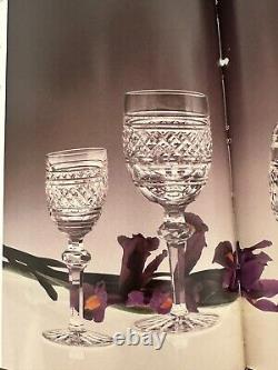 Set of 4 Vintage WATERFORD CRYSTAL Castletown Wine Hocks Goblets/Glasses IRELAND