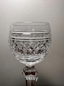 Set of 4 Vintage WATERFORD CRYSTAL Castletown Wine Hocks Goblets/Glasses IRELAND