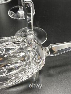 Set of 4 Vintage Waterford Crystal Kildare Claret Wine Goblets Glasses 6.5 /rb