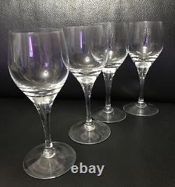 Set of 4 Vtg Sweden SKRUF STOCKHOLM Wine Glasses 7,5 Teardrop