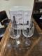 Set of 4 Waterford Vintage Elegance Burgundy Crystal Wine Glasses Bordeaux NIB