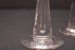 Set of 5 Vintage Steuben Teardrop Glass Cocktail Glasses Wine goblets Air Bubble