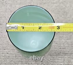 Set of 6 Vintage Carlos Moretti 6.5 Green Cased Water Wine Goblets