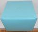 Set of 6 Vintage Tiffany & Co White Wine Crystal Glasses in Box Made in Italy