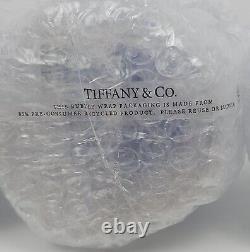 Set of 6 Vintage Tiffany & Co White Wine Crystal Glasses in Box Made in Italy