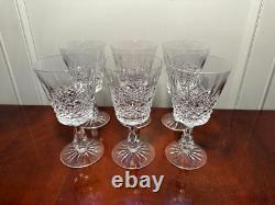 Set of 6 Vintage WATERFORD CRYSTAL Kenmare 10 oz. Water/Wine Glasses IRELAND