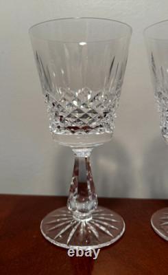 Set of 6 Vintage WATERFORD CRYSTAL Kenmare 10 oz. Water/Wine Glasses IRELAND