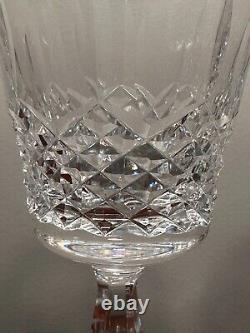 Set of 6 Vintage WATERFORD CRYSTAL Kenmare 10 oz. Water/Wine Glasses IRELAND