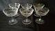 Set of 6 Vintage WATERFORD CRYSTAL Lismore Champagne Wine Sherbet Glasses