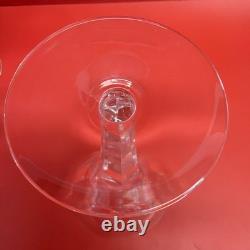 Set of 6 Waterford Crystal Sheila 7 Stem Wine Glasses Ireland Vintage