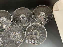 Set of 7 Vintage Waterford Donegal Wine Glasses 4.75