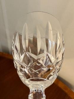 Set of 7 Vtg WATERFORD CRYSTAL Kildare 5-6 oz. Claret Wine Glasses 6.5 IRELAND