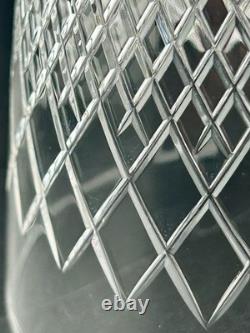 Set of 8 Vintage Cut Stuart Crystal Cordial Glasses 4? Braemar Pattern Stemware