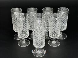 Set of (8) Vintage Rosenthal ROMANCE I MOTIF 5 7/8 Red Wine Glasses