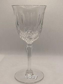 Set of 8 Vintage Tiffin Franciscan Elyse Crystal Stem Wine Glasses 3 Oz. 1960's