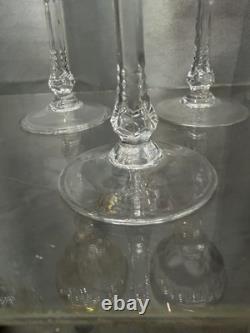 Set of Five Nachtmann 7 Wine Hock Cut 24% Bleikristall Crystal Germany 4.5 oz Set of Five Nachtmann 7 Wine Hock Cut 24% Bleikristall Crystal Germany 4.5 oz