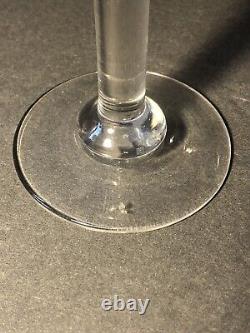 Set of Four Carlo Moretti Striped Murano Blown Glass Wine Goblets