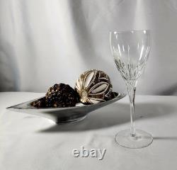 Set of Ten (10) Vintage Gorham White Wine Fine Crystal Cut Glasses BRAND NEW