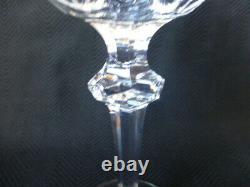 Seven Vintage Waterford Crystal Curraghmore Pattern Hock Wine Glasses