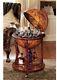 Sixteenth-Century Italian Replica Old World Vintage Globe Bar Wine Glass Bottle