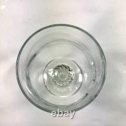 Spirally Ribbed Stem Wine Glasses Swirl Clear Set Of 12- 6.25 Vintage