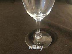 Steuben Glass Wine Glasses 4 3/4 Set of 8 Simple Elegant Signed S VINTAGE