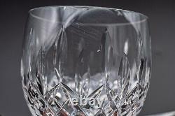 Stuart Crystal England Shaftesbury Claret Wine Glasses Set 4- 7 5/8 FREE SHIP