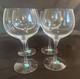 TIFFANY & CO Crystal Wine Glasses Etched 4 Pc Vintage Made USA 7 With Stickers