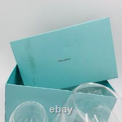 Tiffany & Co Crystal Set 6 Sangria Glasses Vintage Serveware Wine Drinking