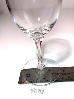 Tiffany Co Crystal Wine Glasses Set of 4 MINT VNTG with Etched LOGO 6