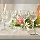 Tiffin-Francisan Elyse Wine Glasses Vintage Blown Glass USA Wine Glasses 4 pcs