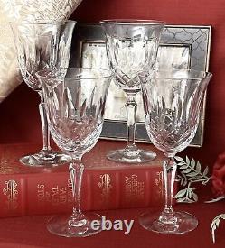 Tiffin-Francisan Elyse Wine Glasses Vintage Blown Glass USA Wine Glasses 4 pcs