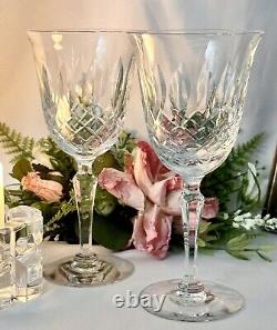 Tiffin-Francisan Elyse Wine Glasses Vintage Blown Glass USA Wine Glasses 4 pcs
