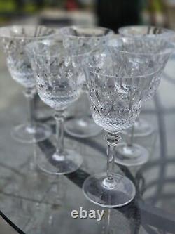 Trianon by MIKASA Crystal Water Wine Glasses Vintage Set Of 6