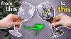Turning Wine Glasses Into Epic Goblets Easy Diy