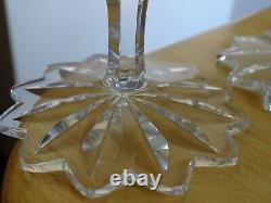 Two Amazing Vintage Roemer Wine Crystal Baccarat Or Vsl 2 Colors Orange Yelow