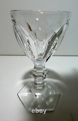 VINTAGE Baccarat Crystal HARCOURT (1841-) Set 4 Sherry Wine 4 1/2 Made France