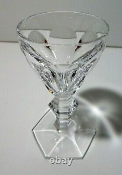 VINTAGE Baccarat Crystal HARCOURT (1841-) Set 4 Sherry Wine 4 1/2 Made France