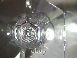 VINTAGE Baccarat Crystal HARCOURT (1841-) Set 4 Sherry Wine 4 1/2 Made France