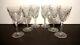 VINTAGE Baccarat Crystal LAGNY (1912-1993) Set of 6 Port Wine 5 3/4