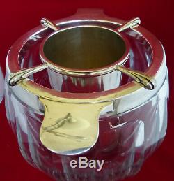 VINTAGE Baccarat large ICE, WINE or CHAMPAGNE BUCKET / CHILLER France Crystal