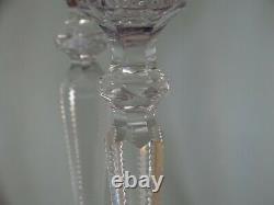 VINTAGE LARGE ROEMER 6 WINE GLASSES CRYSTAL BACCARAT PATTERN height 8,46 S. 1151