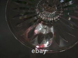 VINTAGE LARGE ROEMER 6 WINE GLASSES CRYSTAL BACCARAT PATTERN height 8,46 S. 1151