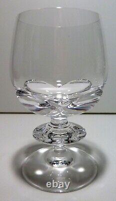 VINTAGE Lalique Crystal BLOIS (1981-1996) Set of 4 Brandy Snifter Wines 5 1/2