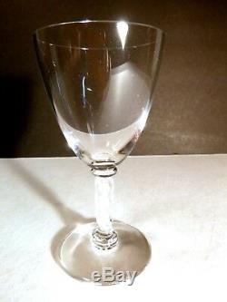 VINTAGE Lalique Crystal GUEBWILLER (1926-) Set of 4 Sherry Wine Glasses 4 3/8