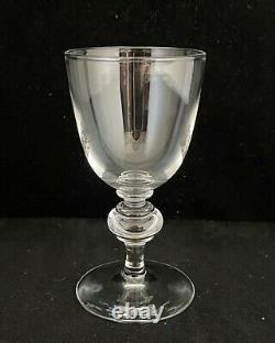 VINTAGE MCM Set 12 STEUBEN 7925 George Thompson WHITE WINE CLARETS GLASSES Mint